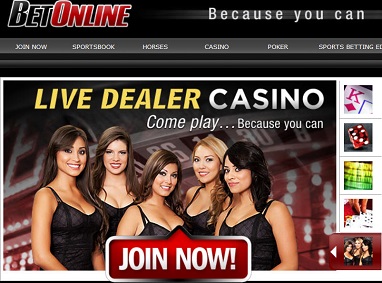 Bet Online Live Casino.