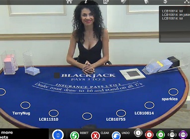 Betonline.ag Live Blackjack